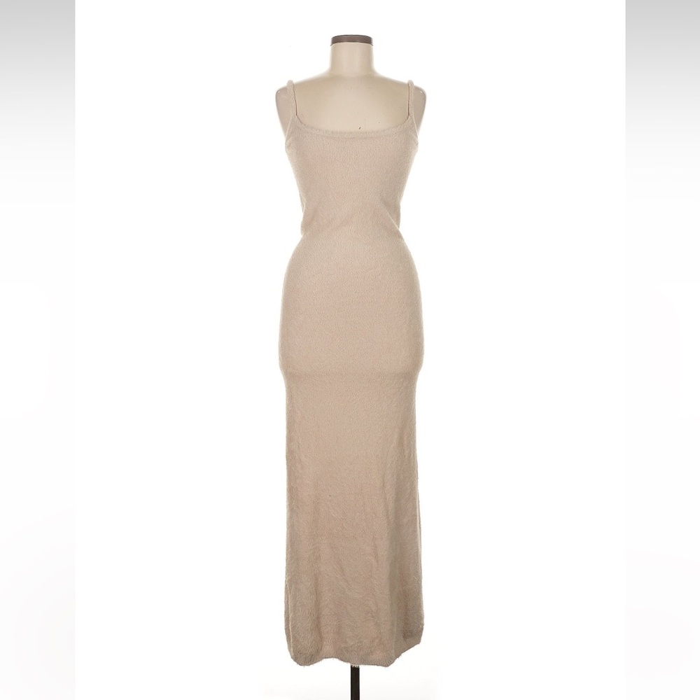 House of CB Beige Maxi Dress